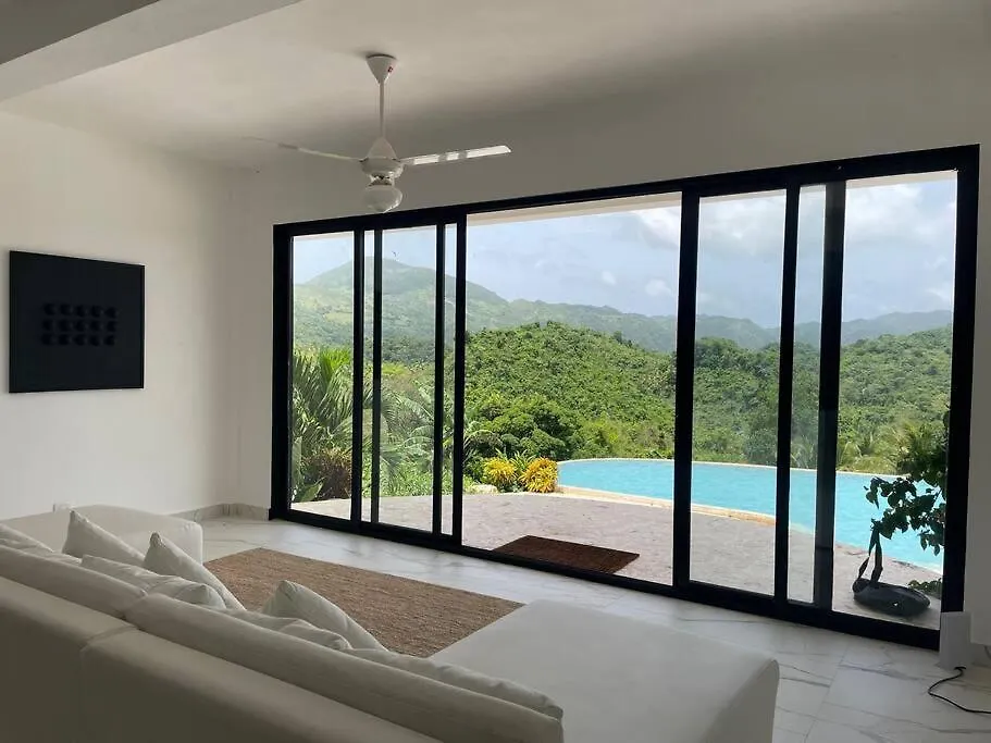 Sunrise Hilltop Villa, Infinity Pool, Near Beach Samana Dominikánská republika